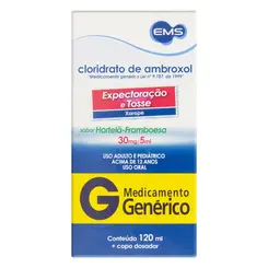 AMBROXOL CLOR 30 MG/5 ML XPE  AD 120 ML