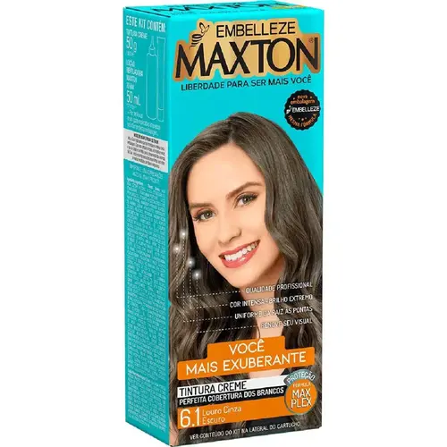 TINTURA MAXTON LOURO CINZA ESCURO 6.1