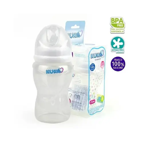 MAMADEIRA KUKA SILICONE 250 ML