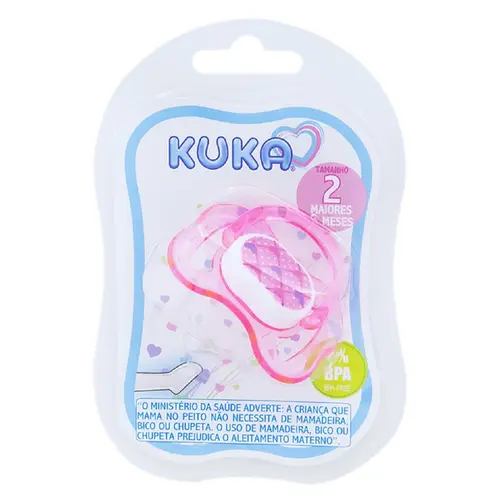 CHUPETA KUKA ROSA TAM2 ORTO COD 2067