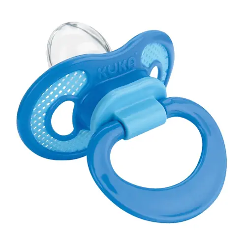 CHUPETA KUKA SILICONE SOFT ORTO TAM2 AZUL