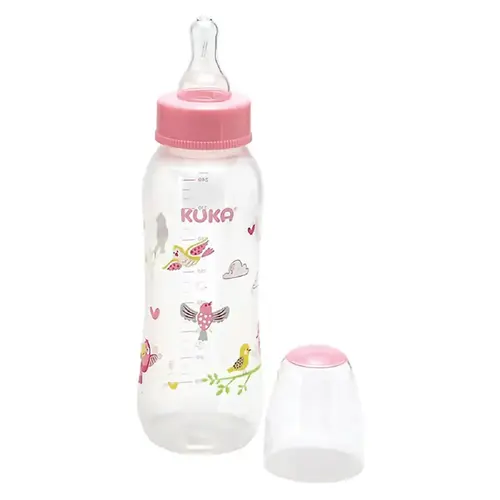 MAMADEIRA KUKA NATURAL COLOR 250ML ROSA COD 1542