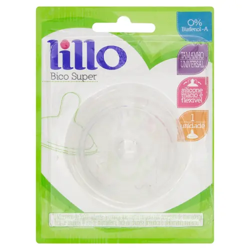 BICO MAMADEIRA LILLO SUPER SILICONE