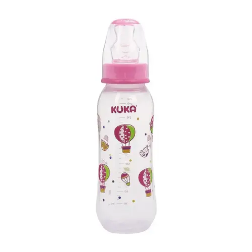 MAMADEIRA KUKA NATURAL COLOR 250ML ROSA TAM 2 COD 1557
