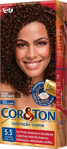TINTURA COR&TON 5.5 CASTANHO CLARO ACAJU