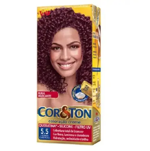 TINTURA COR&TON 5.5 CASTANHO CLARO ACAJU