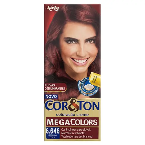 TINTURA COR&TON  6.646 VERMELHO CEREJA