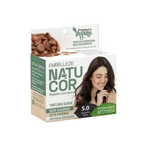 TINTURA NATUCOR IND.5.0 CASTANHO CLARO