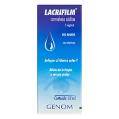 LACRIFILM 5 MG/ML SOL OFT FR 10ML