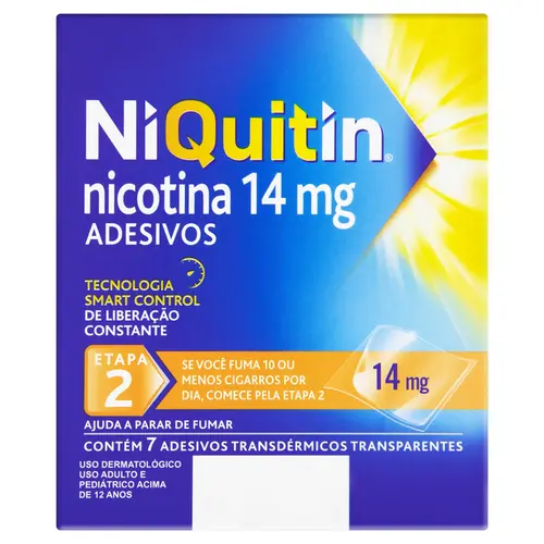 NIQUITIN ADESIVO TRANSP 14 MG