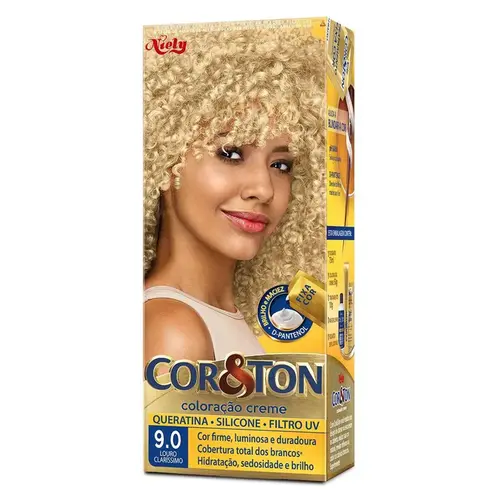TINTURA COR&TON 9.0 LOURO CLARISSIMO