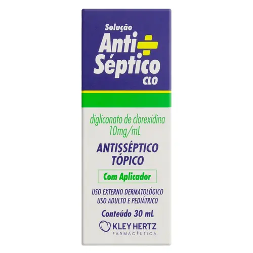 ANTI SEPTICO SOL C/30 ML CLOREXIDINA 0,1%