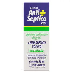 ANTI SEPTICO SOL C/30 ML CLOREXIDINA 0,1%