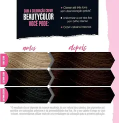 TINTURA BEAUTYCOLOR KIT 5.4 CASTANHO CLARO ACOBREADO