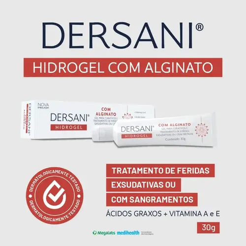 DERSANI HIDROGEL COM ALGINATO 30 G