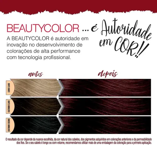 T BEAUTY COLOR 4466 BORGON*