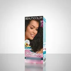 TINTURA BELA&COR KIT SEM AMONIA 5.0 CASTANHO CLARO