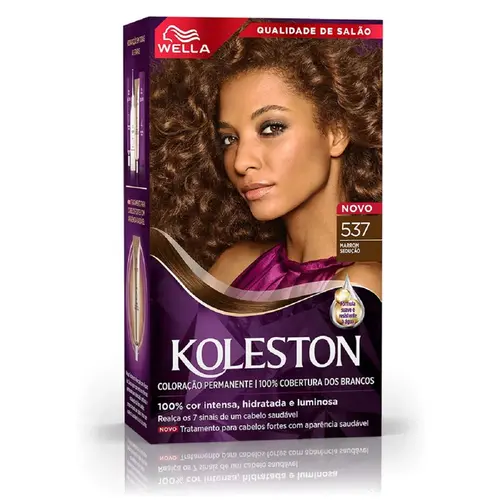 TINTURA KOLESTON 537 MARROM SEDUCAO