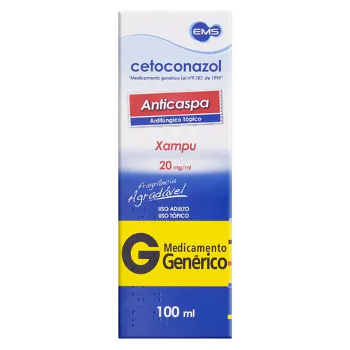 CETOCONAZOL 20 MG SH 100 ML