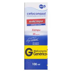 CETOCONAZOL 20 MG SH 100 ML