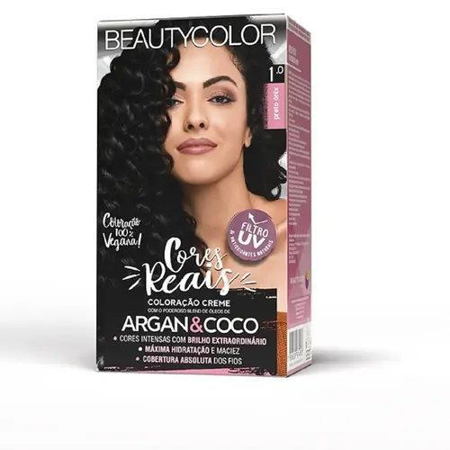 TINTURA BEAUTYCOLOR KIT 1.0 PRETO ONIX