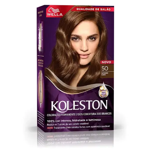TINTURA KOLESTON 50 CASTANHO CLARO