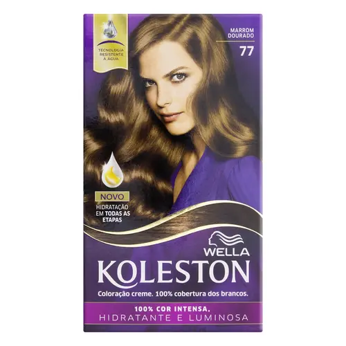 TINTURA KOLESTON 77 MARROM DOURADO
