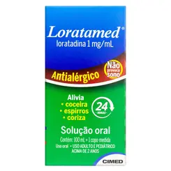 LORATAMED 1 MG/ML XPE FR 100 M
