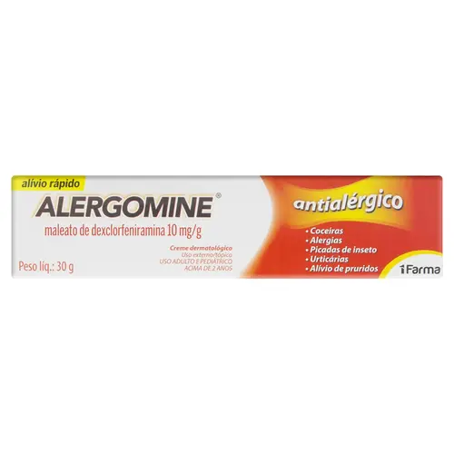 ALERGOMINE 10 MG/G CREME BG 30