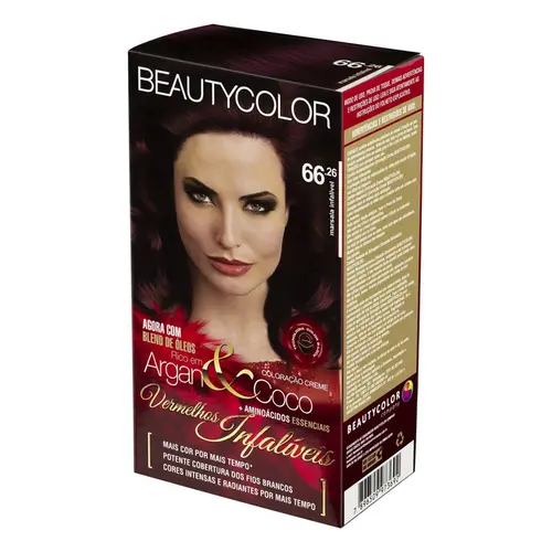TINTURA BEAUTYCOLOR KIT 66.26 MARSALA INFALÍVEL