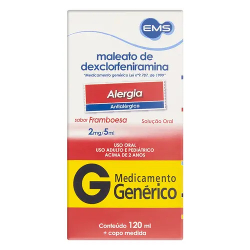 DEXCLORFENIRAMINA MALEATO 120