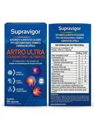 SUPRAVIGOR ARTRO ULTRA COLAGENO TIPO II CPS C/30 - CATARI