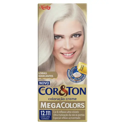 TINTURA COR&TON 12.111 LOURO SUPER PLATINADO
