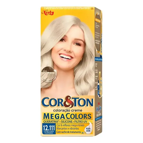 TINTURA COR&TON 12.111 LOURO SUPER PLATINADO