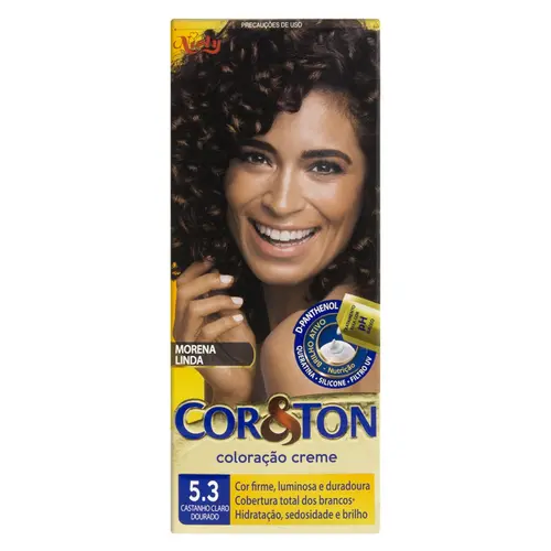 TINTURA COR&TON 5.3 CASTANHO CLARO DOURADO