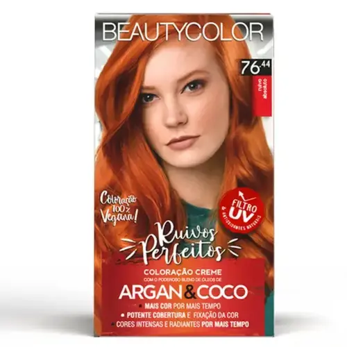 TINTURA BEAUTYCOLOR KIT 76.44 RUIVO ABSOLUTO