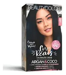 TINTURA BEAUTYCOLOR KIT 2.11 PRETO AZULADO