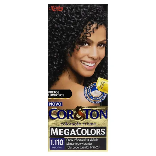 TINTURA COR&TON 1.110 PRETO ONIX