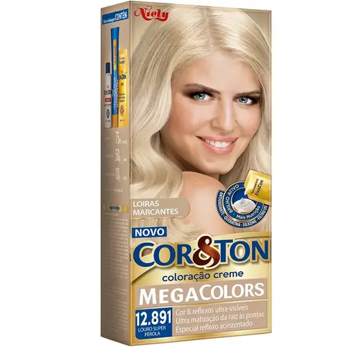 TINTURA COR&TON 12.891 LOURO SUPER PLATINADO
