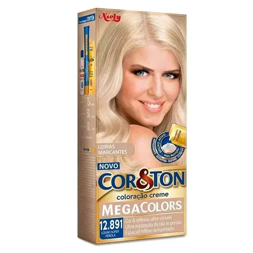 TINTURA COR&TON 12.891 LOURO SUPER PLATINADO