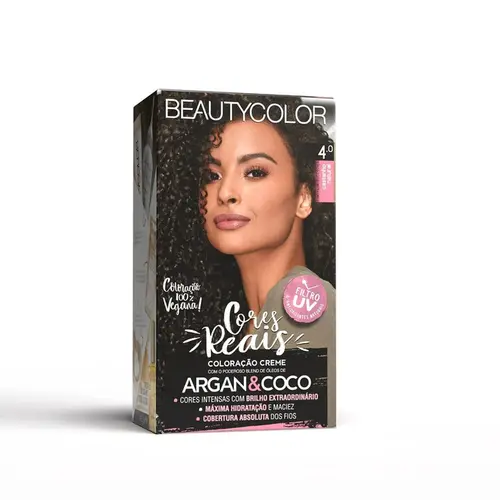 TINTURA BEAUTYCOLOR KIT 4.0 CASTANHO NATURAL