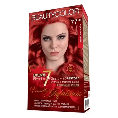 TINTURA BEAUTYCOLOR KIT 77.44 VERMELHO SEDUCAO