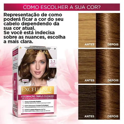 TINTURA IMEDIA 53 CASTANHO CLARO DOU