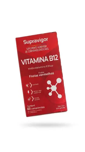 SUPRAVIGOR VIT B12 FRUTAS VERMELHAS CPR MAST C/60 - CATAR
