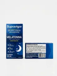 SUPRAVIGOR MELATONINA 0,21MG MARACUJA 20ML - CATARINEN