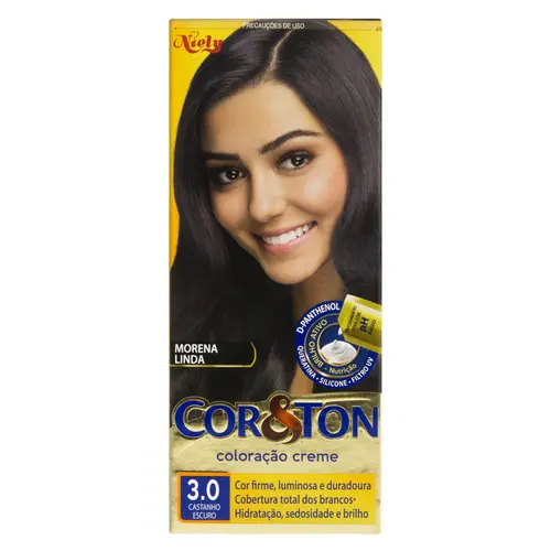 T COR&TON 3 CASTANHO ESCURO