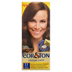 T COR&TON 7,7 MARROM DOURADO