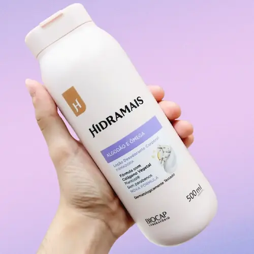 HIDRAMAIS 500 ML LOCAO HIDRATANTE ALGODAO E OMEGA