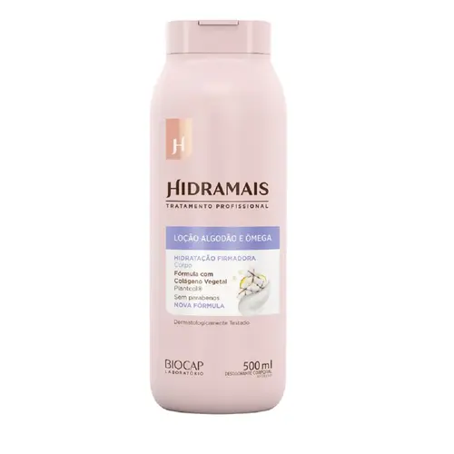 HIDRAMAIS 500 ML LOCAO HIDRATANTE ALGODAO E OMEGA
