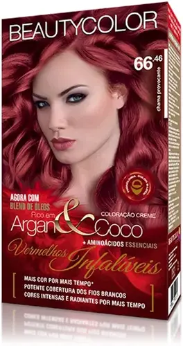 TINTURA BEAUTYCOLOR KIT 66.46 VERMELHO PICANTE